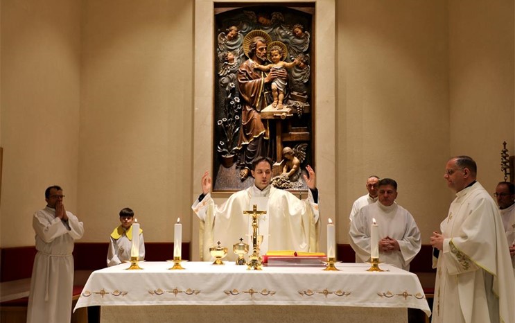 Mons. Marko Kovač predvodio molitvu i misno slavlje devetnice sv. Josipa na Trešnjevki